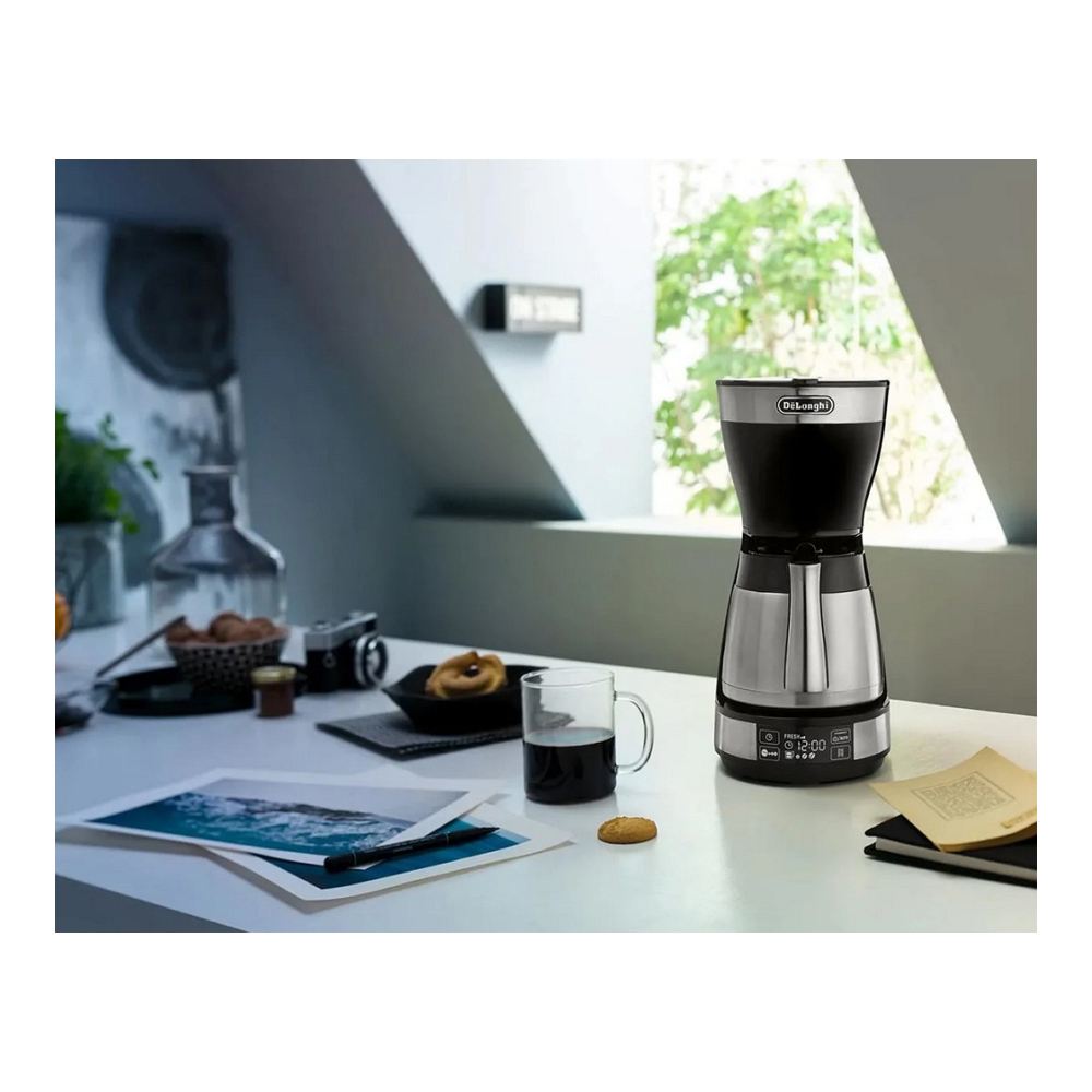 Кофеварка Delonghi ICM16731 / 1.25 л  / Капельная / Молотый photo 6